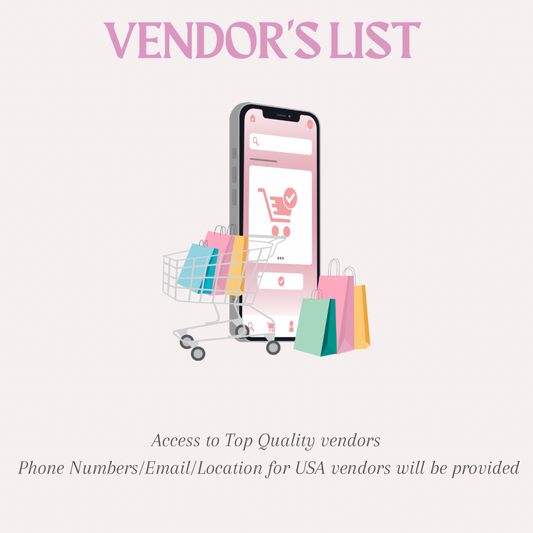 Vendor’s List