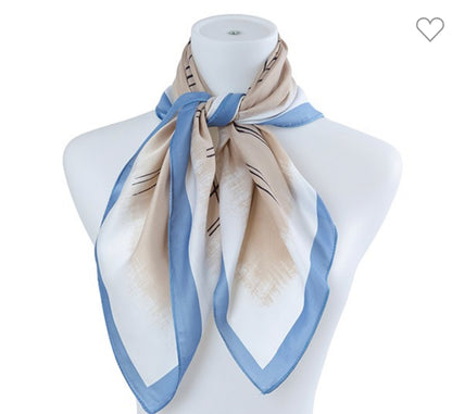 Silk scarf-  2 𝑐𝑜𝑙𝑜𝑟𝑠