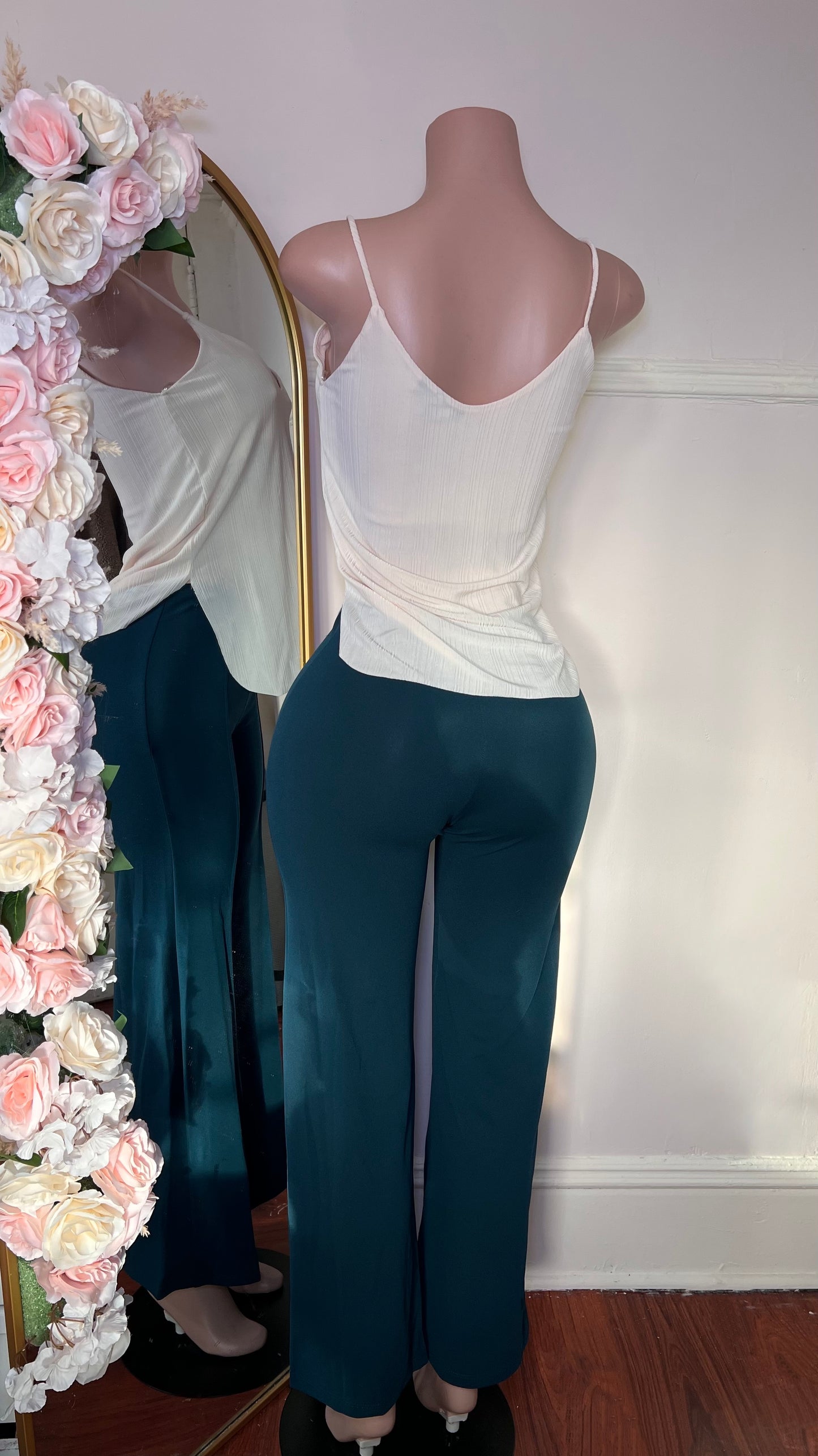 Dress pants teal